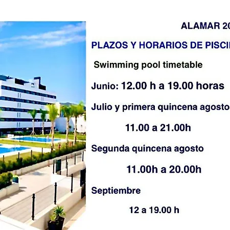 شقة Holidays2torremolinos Alamos 3 Bedroom & Terrace & Pool
